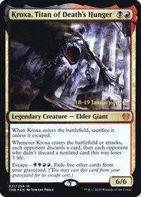 Kroxa, Titan of Death's Hunger - Foil Kroxa Titan Of Death S Hu