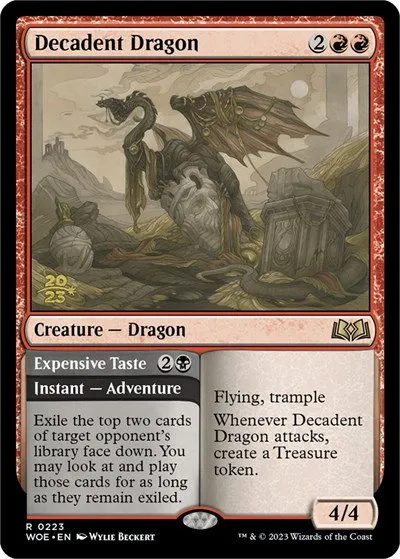 Decadent Dragon - Foil Decadent Dragon