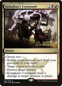 Kolaghan's Command - Foil Kolaghan S Command