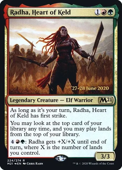 Radha, Heart of Keld - Foil Radha Heart Of Keld