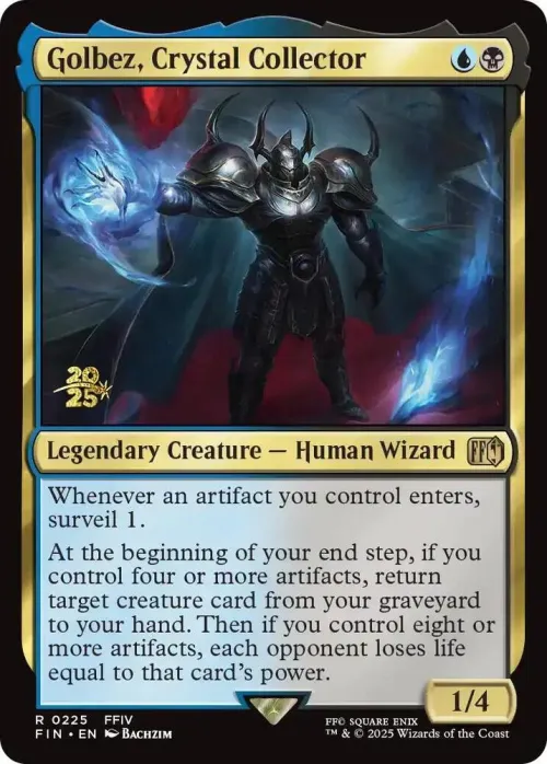 Golbez, Crystal Collector - Foil Golbez Crystal Collector