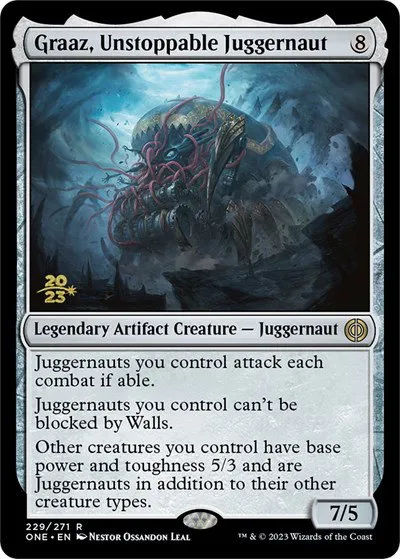 Graaz, Unstoppable Juggernaut - Foil Graaz Unstoppable Juggern