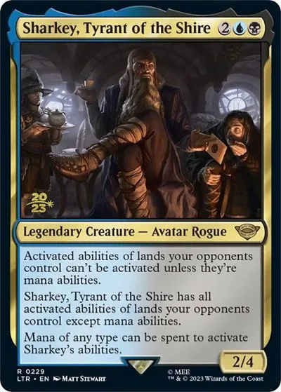 Sharkey, Tyrant of the Shire - Foil Sharkey Tyrant Of The Shi