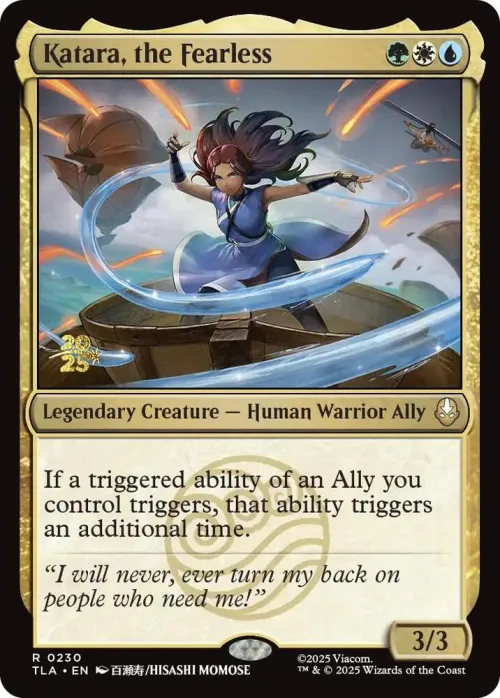 Katara, the Fearless - Foil Katara The Fearless