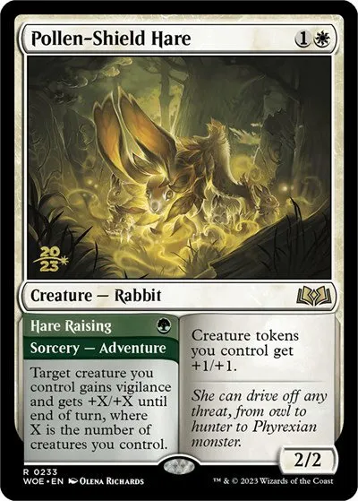 Pollen-Shield Hare - Foil Pollen Shield Hare