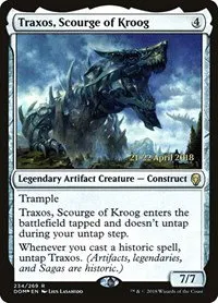 Traxos, Scourge of Kroog - Foil Traxos Scourge Of Kroog