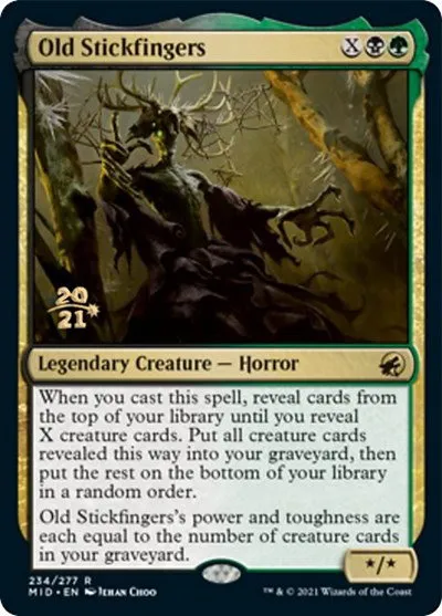Old Stickfingers - Foil Old Stickfingers