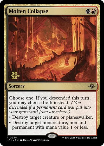 Molten Collapse - Foil Molten Collapse
