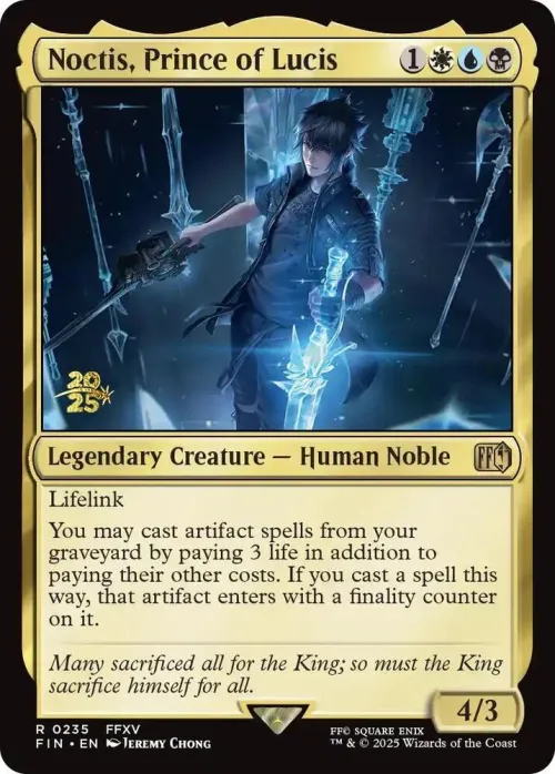 Noctis, Prince of Lucis - Foil Noctis Prince Of Lucis