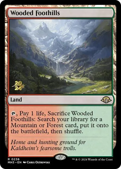 Wooded Foothills - Foil Wooded Foothills