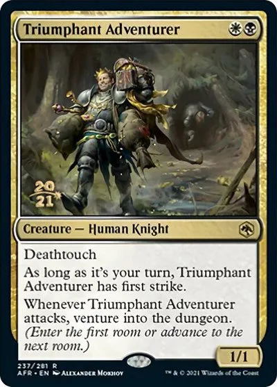 Triumphant Adventurer - Foil Triumphant Adventurer