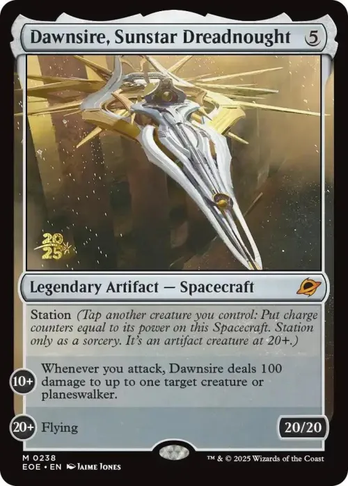 Dawnsire, Sunstar Dreadnought - Foil Dawnsire Sunstar Dreadnou
