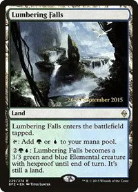 Lumbering Falls - Foil Lumbering Falls