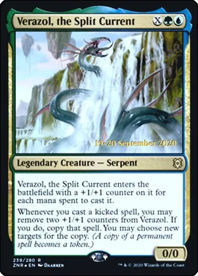 Verazol, the Split Current - Foil Verazol The Split Current