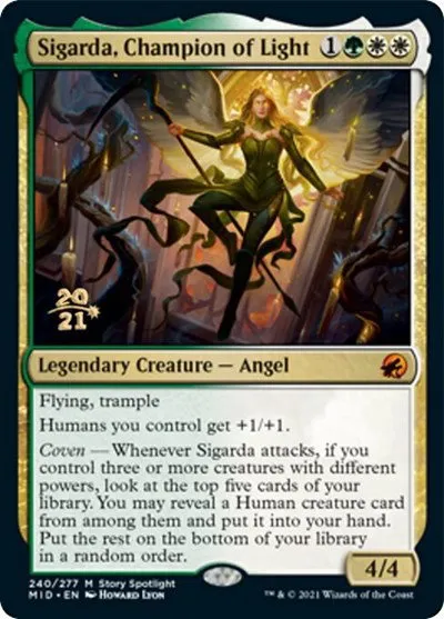 Sigarda, Champion of Light - Foil Sigarda Champion Of Light