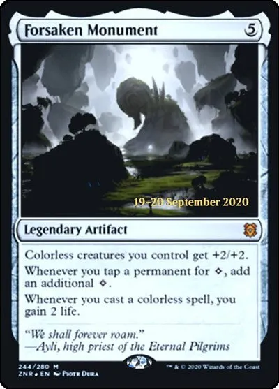 Forsaken Monument - Foil Forsaken Monument