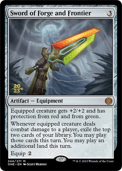 Sword of Forge and Frontier - Foil Sword Of Forge And Fronti