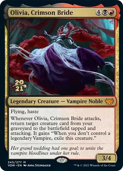 Olivia, Crimson Bride - Foil Olivia Crimson Bride