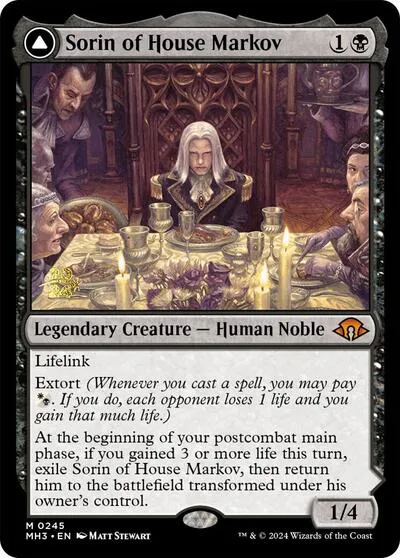 Sorin of House Markov - Foil Sorin Of House Markov