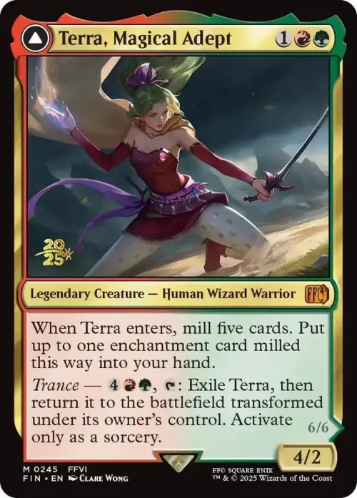 Terra, Magical Adept - Foil Terra Magical Adept
