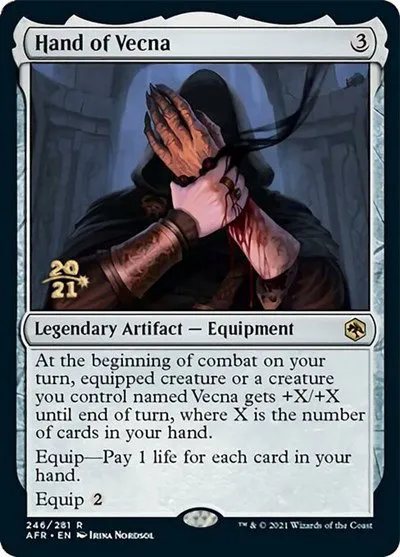 Hand of Vecna - Foil Hand Of Vecna
