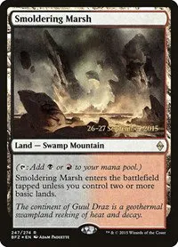 Smoldering Marsh - Foil Smoldering Marsh