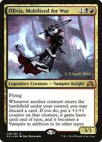 Olivia, Mobilized for War - Foil Olivia Mobilized For War