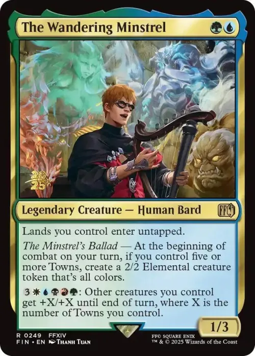 The Wandering Minstrel - Foil The Wandering Minstrel