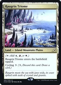 Raugrin Triome - Foil Raugrin Triome