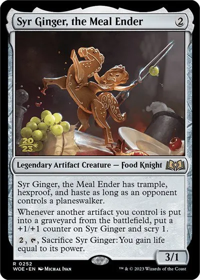 Syr Ginger, the Meal Ender - Foil Syr Ginger The Meal Ender