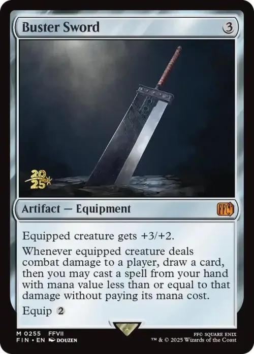 Buster Sword - Foil Buster Sword
