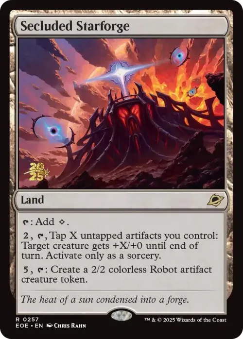 Secluded Starforge - Foil Secluded Starforge