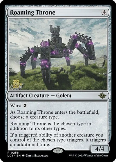 Roaming Throne - Foil Roaming Throne