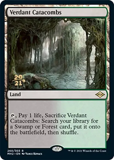 Verdant Catacombs - Foil Verdant Catacombs