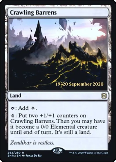 Crawling Barrens - Foil Crawling Barrens