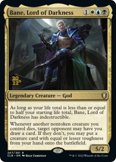 Bane, Lord of Darkness - Foil Bane Lord Of Darkness