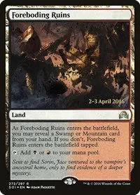 Foreboding Ruins - Foil Foreboding Ruins