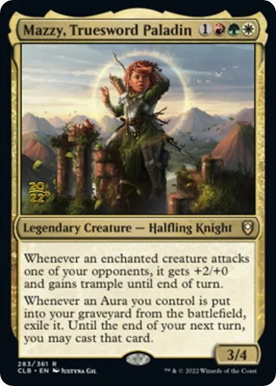 Mazzy, Truesword Paladin - Foil Mazzy Truesword Paladin