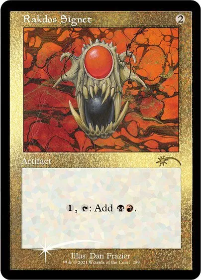 Rakdos Signet - Foil Etched