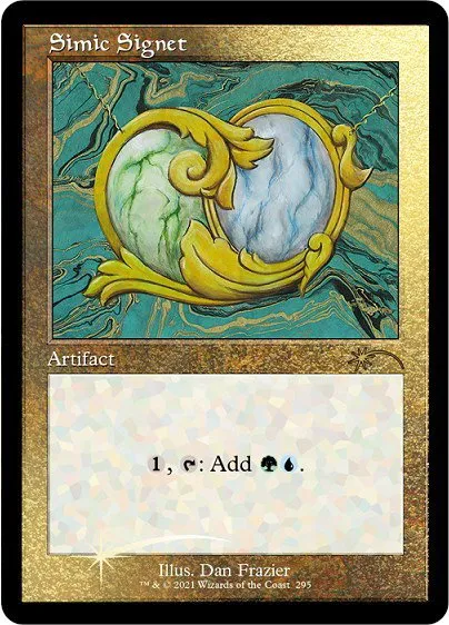 Simic Signet - Foil Etched