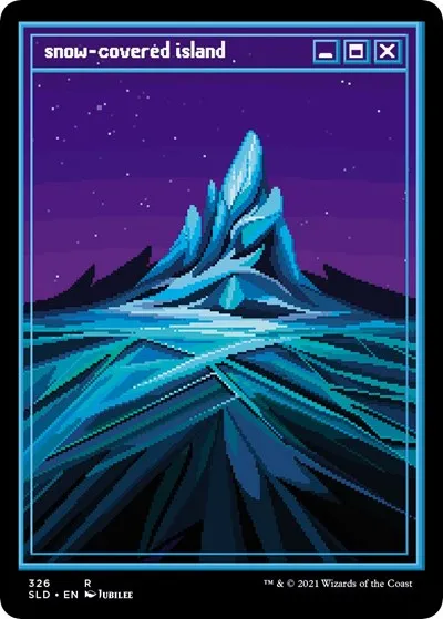 Snow-Covered Island