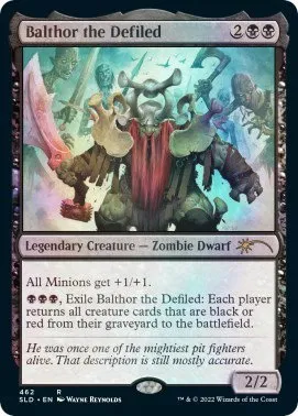 Balthor the Defiled - Foil