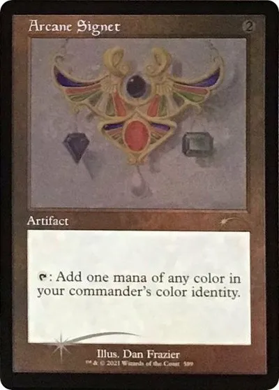 Arcane Signet - Foil Etched