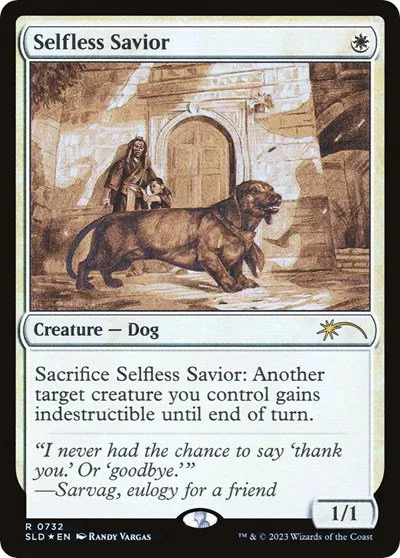 Selfless Savior - Foil