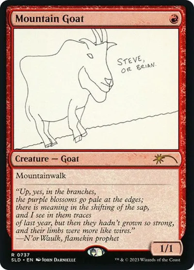 Mountain Goat - Foil