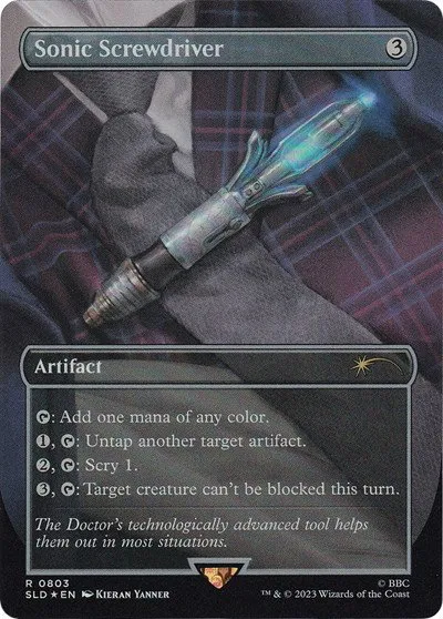 Sonic Screwdriver - Foil
