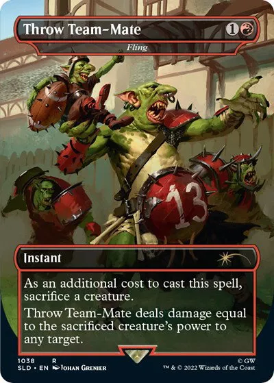 Throw Team-Mate - Fling