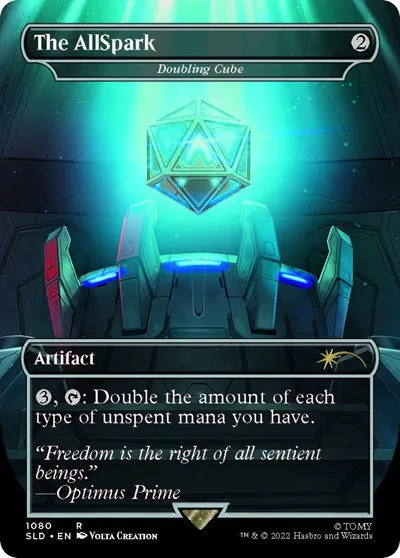 The AllSpark - Doubling Cube - Foil