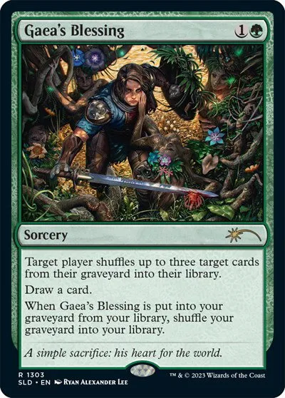 Gaea's Blessing - Foil