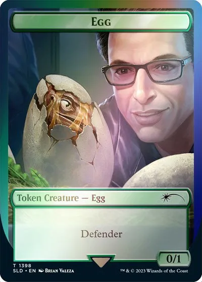 Egg Token - Rainbow Foil
